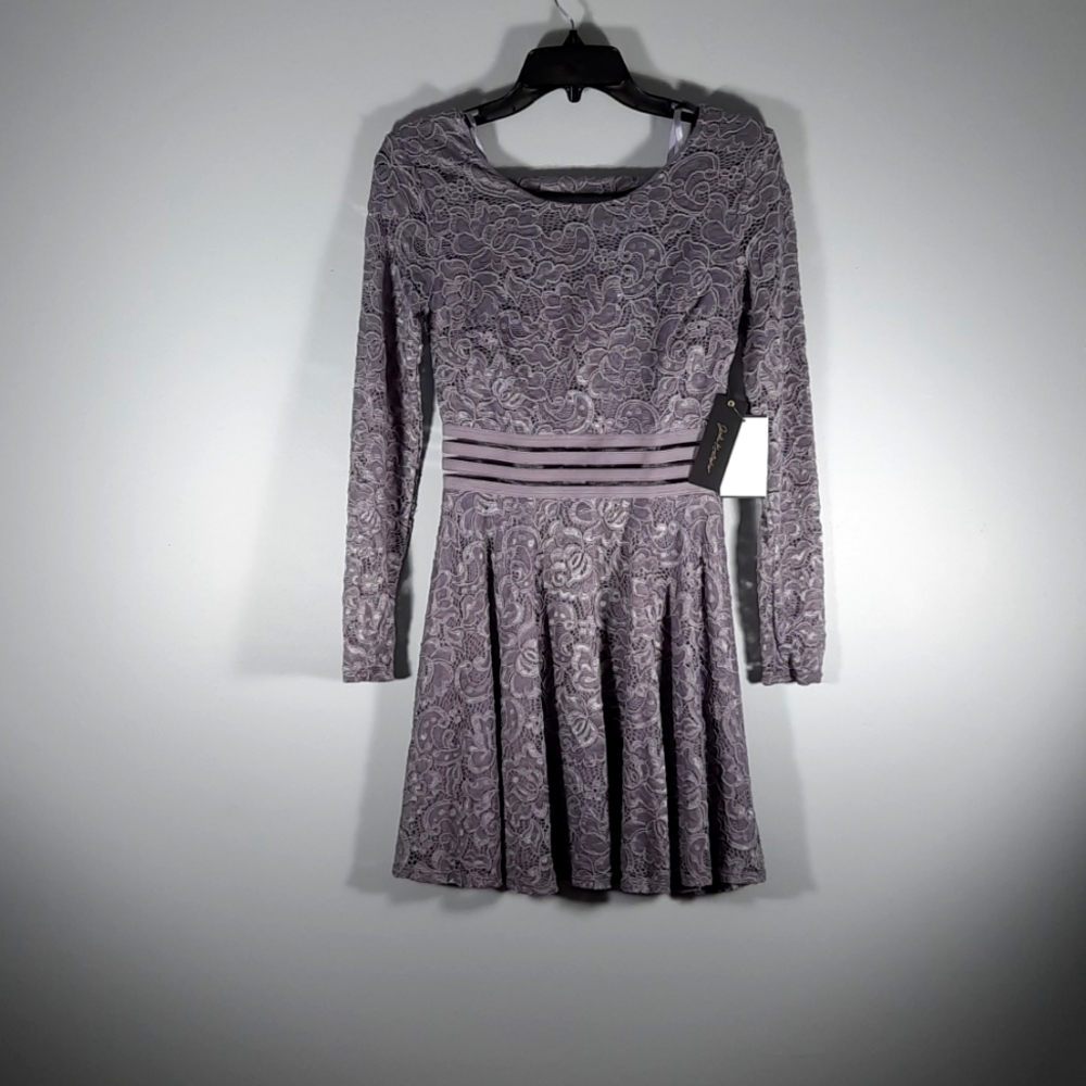 NWT JODI KRISTOPHER Girls  LILAC Dress Sz 1